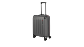 Travelite 4-Rollen-Bordtrolley, mit 4 Rollen und Griff in anthrazit, 55 cm